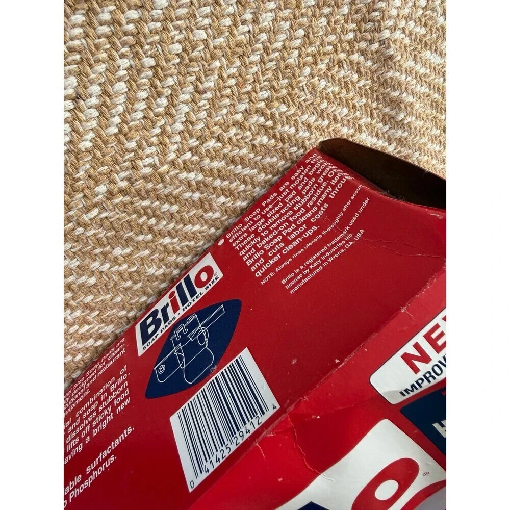 BRILLO 20 piece hotel size soap pads